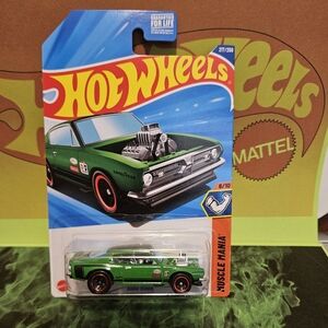 HotWheels King Kuda Green Muscle Mania Car